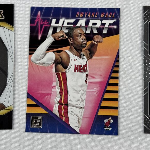 Miami Heat 12 Card Lot NM Herro RC O’Neal Wade Payton Mourning Nunn Rice Adebayo - Picture 12 of 13